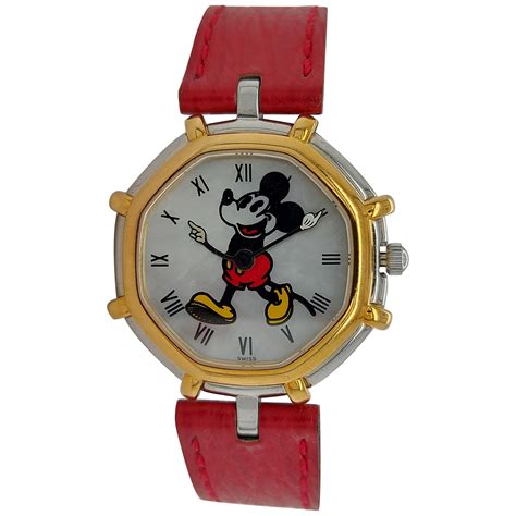 cartier mickey mouse watch|gucci mickey mouse watch.